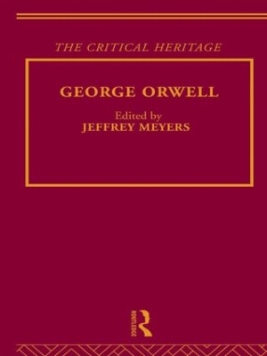 George Orwell by Jeffrey Meyers