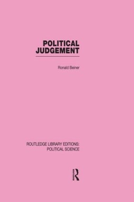 Political Judgement book