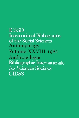 IBSS: Anthropology by International Committee for Social Science Information and Documentation