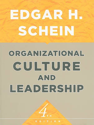 Organizational Culture and Leadership book