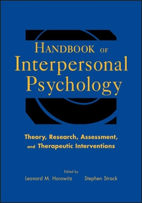 Handbook of Interpersonal Psychology book