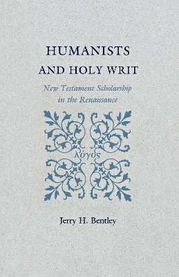 Humanists and Holy Writ book