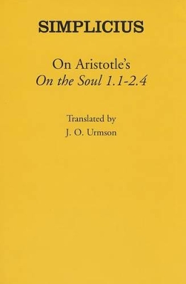 On Aristotle's 