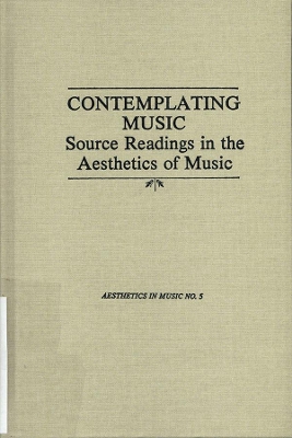 Contemplating Music by Ruth Katz