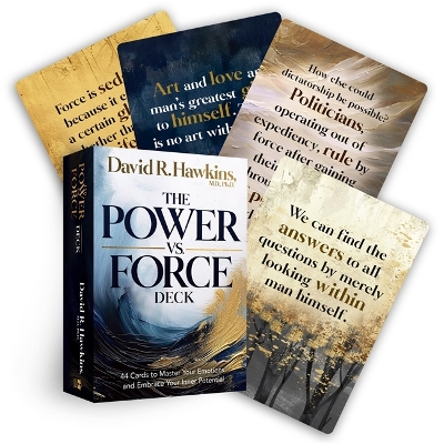 The Power vs. Force Deck: 44 Cards to Master Your Emotions and Embrace Your Inner Potential book