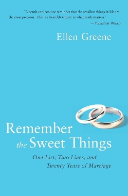 Remember the Sweet Things book