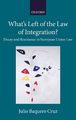 What's Left of the Law of Integration?: Decay and Resistance in European Union Law by Julio Baquero Cruz