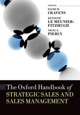 Oxford Handbook of Strategic Sales and Sales Management book