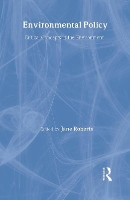 Environmental Policy by Jane Roberts