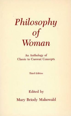 Philosophy of Woman book