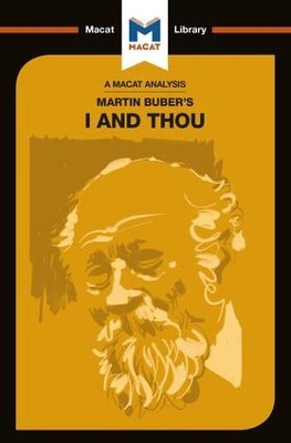 Martin Buber's I and Thou book