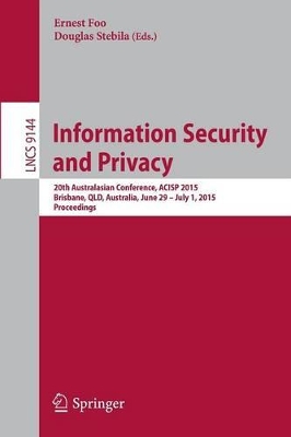 Information Security and Privacy book