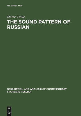 Sound Pattern of Russian book