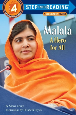 Malala A Hero For All Step into Reading Lvl 4 book