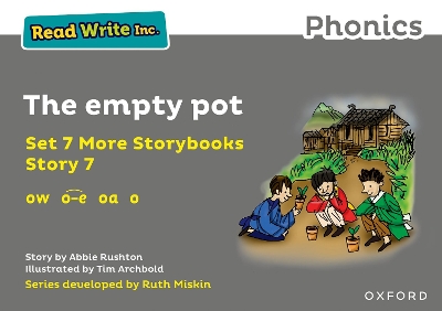 Read Write Inc. Phonics: The empty pot (Grey Set 7A Storybook 7) book