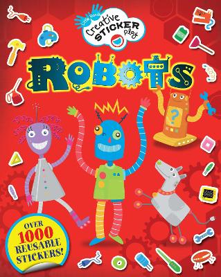 Little Hands Creative Sticker Play: Robots book
