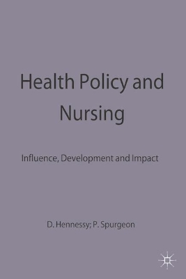 Health Policy and Nursing book