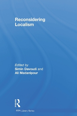 Reconsidering Localism by Simin Davoudi