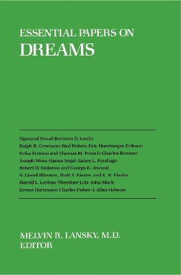 Essential Papers on Dreams book