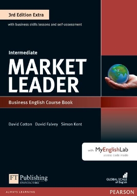 Market Leader 3rd Edition Extra Intermediate Coursebook for DVD-ROM and MEL Pack by Fiona Scott-Barrett
