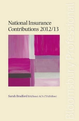 National Insurance Contributions: 2012/13 book