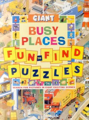 Giant Fun to Find Puzzles Busy Places book