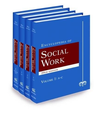 The Encyclopedia of Social Work: 4 Volume Set book
