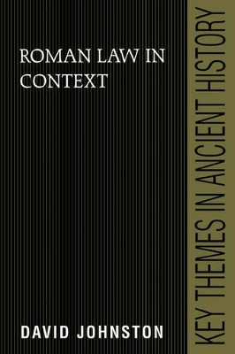 Roman Law in Context by David Johnston