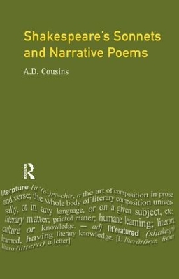 Shakespeare's Sonnets and Narrative Poems book