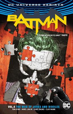 Batman Vol. 4 The War Of Jokes And Riddles (Rebirth) book