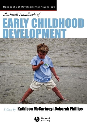 Blackwell Handbook of Early Childhood Development book