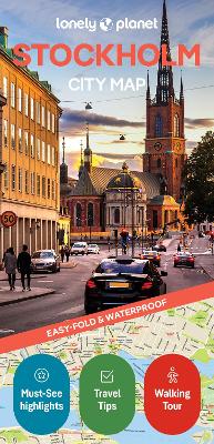 Lonely Planet Stockholm City Map book