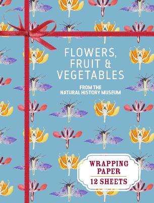 Flowers, Fruit and Vegetables Wrapping Paper book