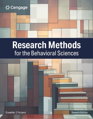 Research Methods for the Behavioral Sciences book