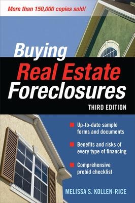 BUYING REAL ESTATE FORECLOSURES book