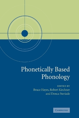Phonetically Based Phonology by Bruce Hayes