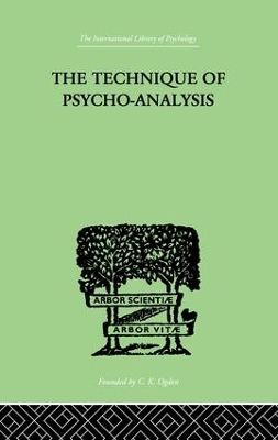 Technique Of Psycho-Analysis book