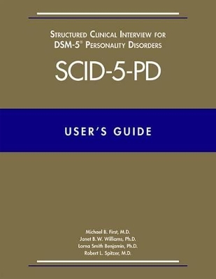 Structured Clinical Interview for DSM-5® Disorders—Clinician Version (SCID-5-CV) book