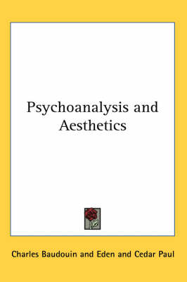 Psychoanalysis and Aesthetics book
