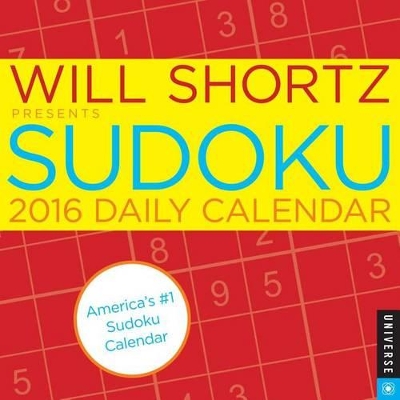 2016 Will Shortz Presents Sudoku Daily DTD book