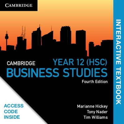 Cambridge HSC Business Studies Digital (Card) book