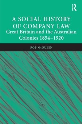 A Social History of Company Law by Rob McQueen