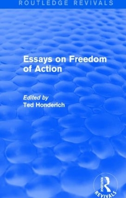 Essays on Freedom of Action book