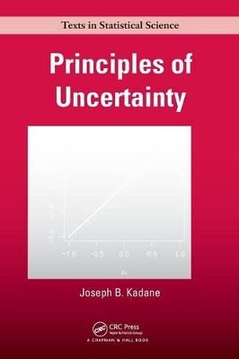 Principles of Uncertainty book