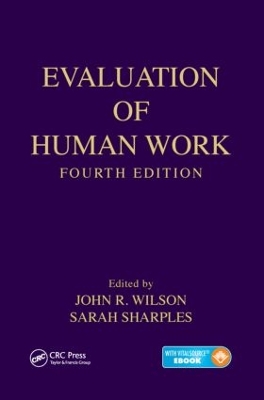Evaluation of Human Work book