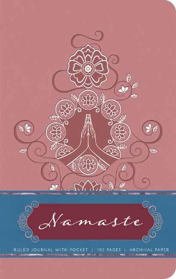 Namaste Hardcover Ruled Journal book