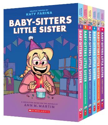 Baby-Sitters Little Sister 1-6 Graphic Novel Box Set book