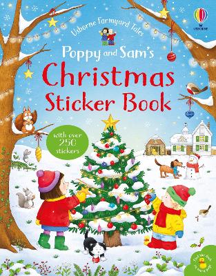 Poppy and Sam's Christmas Sticker Book book