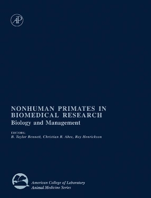 Nonhuman Primates in Biomedical Research by Christian R Abee