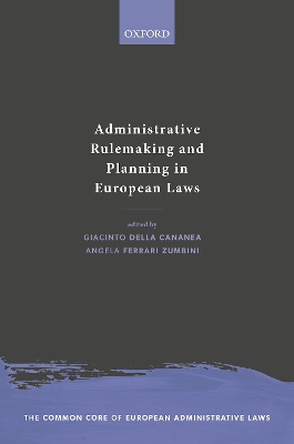 Administrative Rulemaking and Planning in European Laws book